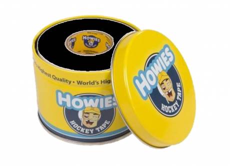 Howies Tape Dose inkl. 3 Tape schwarz